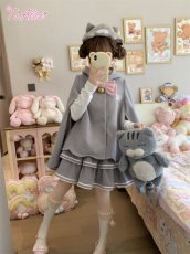 画像19: 【To Alice】C8693 ネコちゃん3段フレアスカート (19)