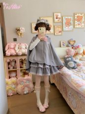 画像20: 【To Alice】C8693 ネコちゃん3段フレアスカート (20)