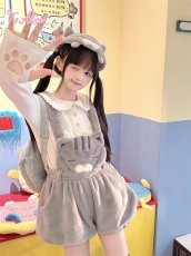画像13: 【ToAlice】C8773オリジナルネコちゃん長袖トップス (13)