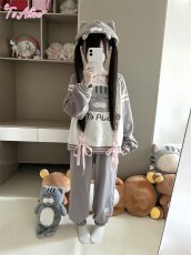 画像9: 【送料無料】C8699 ネコちゃんスウェットパンツ《予約限定》 (9)