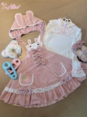 画像12: 【To Alice】C8691 3連リボン切り替えフリルトップス (12)