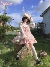 画像48: 【ToAlice】S388リボン付きくまみみもこもこカチューシャ (48)