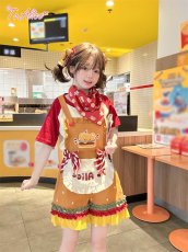 画像3: 【送料無料】C8715 Bear's Hamburger Shop サロペットパンツ《予約限定》 (3)
