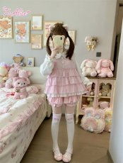 画像9: 【送料無料】C8727ストロベリーフリルトップス《予約受付》 (9)