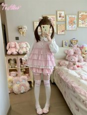 画像13: 【送料無料】C8727ストロベリーフリルトップス《予約受付》 (13)