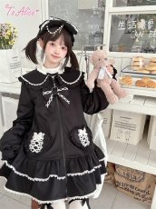 画像3: 【送料無料】C8739 ハートポケットフロントジップワンピース《予約受付》 (3)