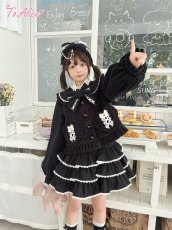 画像1: 【送料無料】C8740 レースアップハートポケットコート《予約受付》 (1)