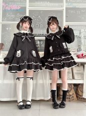 画像8: 【送料無料】C8740 レースアップハートポケットコート《予約受付》 (8)