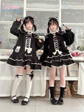 画像7: 【送料無料】C8740 レースアップハートポケットコート《予約受付》 (7)