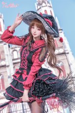 画像7: 【送料無料】FS60リボン×フリル魔女帽子《予約受付》 (7)