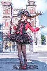 画像10: 【送料無料】FS60リボン×フリル魔女帽子《予約受付》 (10)