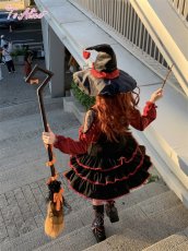 画像20: 【ToAlice】C8762 小悪魔ティアードサロペットスカート (20)