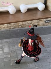 画像17: 【ToAlice】C8762 小悪魔ティアードサロペットスカート (17)