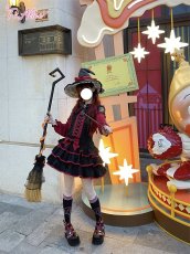 画像33: 【ToAlice】C8762 小悪魔ティアードサロペットスカート (33)