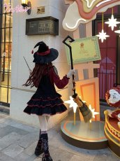 画像34: 【ToAlice】C8762 小悪魔ティアードサロペットスカート (34)