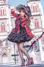 画像4: 【送料無料】FS60リボン×フリル魔女帽子《予約受付》 (4)