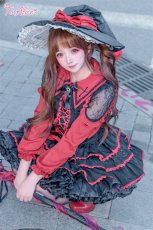 画像12: 【送料無料】FS60リボン×フリル魔女帽子《予約受付》 (12)