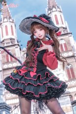 画像9: 【送料無料】FS60リボン×フリル魔女帽子《予約受付》 (9)