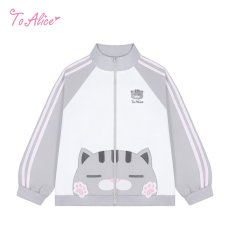 画像1: 【送料無料】C8792 オリジナルネコちゃんトラックジャケット《予約受付》 (1)