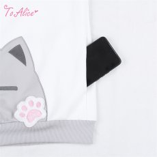 画像2: 【送料無料】C8792 オリジナルネコちゃんトラックジャケット《予約受付》 (2)