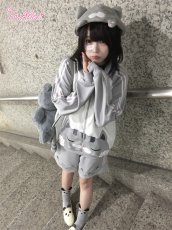 画像5: 【送料無料】C8793 オリジナルネコちゃんハーフパンツ《予約受付》 (5)