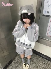 画像10: 【送料無料】C8793 オリジナルネコちゃんハーフパンツ《予約受付》 (10)