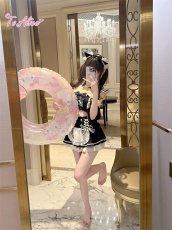 画像23: 【送料無料】C8805 黒猫メイドオフショルビキニ《予約限定》 (23)