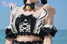 画像24: 【送料無料】C8805 黒猫メイドオフショルビキニ《予約限定》 (24)