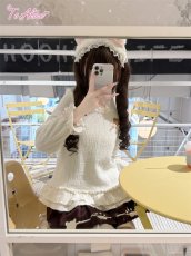 画像13: 【To Alice】リボン付きフリルトップス (13)