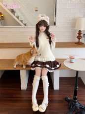 画像16: 【To Alice】リボン付きフリルトップス (16)