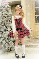 画像12: 【送料無料】C8816 お人形さんティアードサロペットスカート《予約受付》 (12)