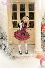 画像49: 【送料無料】C8816 お人形さんティアードサロペットスカート《予約受付》 (49)