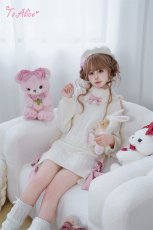 画像7: 【送料無料】C8819オープンショルダーニットワンピース《予約受付》 (7)
