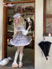 画像23: 【送料無料】C8820ダブルラインケープ風ワンピース《予約受付》 (23)
