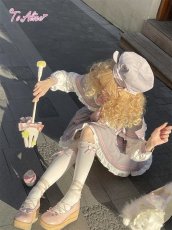 画像7: 【送料無料】C8820ダブルラインケープ風ワンピース《予約受付》 (7)