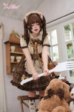 画像11: 【送料無料】C8831 カプチーノキャットメイド風ワンピース《予約受付》 (11)