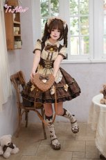 画像18: 【送料無料】C8831 カプチーノキャットメイド風ワンピース《予約受付》 (18)
