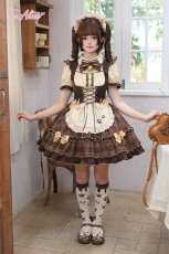 画像24: 【送料無料】C8831 カプチーノキャットメイド風ワンピース《予約受付》 (24)