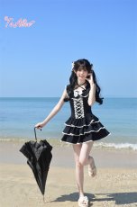 画像12: 【送料無料】C8835 お人形さんワンピース水着《予約受付》 (12)