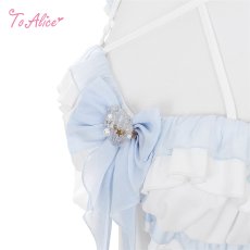 画像3: 【送料無料】C8836 ふんわりくらげリボンビキニ《予約受付》 (3)