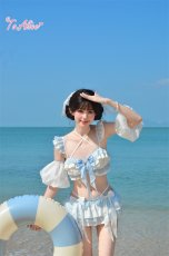 画像2: 【送料無料】S3553 ふんわりくらげリボンクリップ《予約受付》【計5000円以上】 (2)