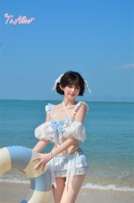 画像3: 【送料無料】S3553 ふんわりくらげリボンクリップ《予約受付》【計5000円以上】 (3)