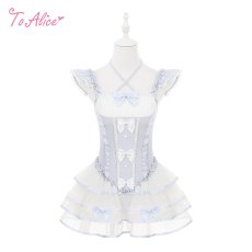 画像1: 【送料無料】C8838 Fairyワンピース水着《予約受付》 (1)