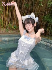 画像18: 【送料無料】C8838 Fairyワンピース水着《予約受付》 (18)