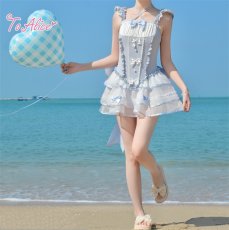 画像6: 【送料無料】C8838 Fairyワンピース水着《予約受付》 (6)