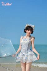 画像7: 【送料無料】C8838 Fairyワンピース水着《予約受付》 (7)