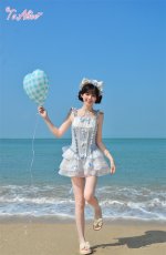 画像10: 【送料無料】C8838 Fairyワンピース水着《予約受付》 (10)