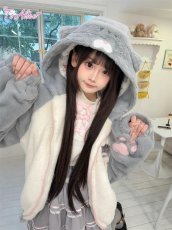 画像24: 【送料無料】C8848オリジナルネコちゃんもこもこアウター《予約受付》 (24)