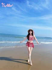 画像17: 【送料無料】C8853 ストロベリー×リボンビキニ《予約受付》 (17)