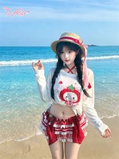 画像10: 【送料無料】C8853 ストロベリー×リボンビキニ《予約受付》 (10)